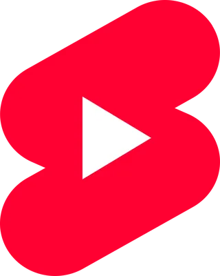 Logo officiel de YouTube Shorts