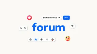 Logo de Forum, la nouvelle application de Meta dédiée aux groupes Facebook