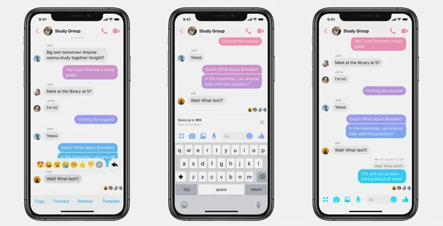 Les applications Messenger et Facebook vont refusionner