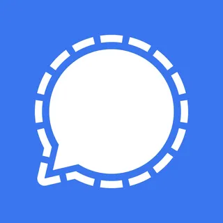 Logo de la messagerie chiffrée Signal