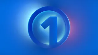 Le logo de Meta One, un chiffre 1 dans un cercle sur fond bleu