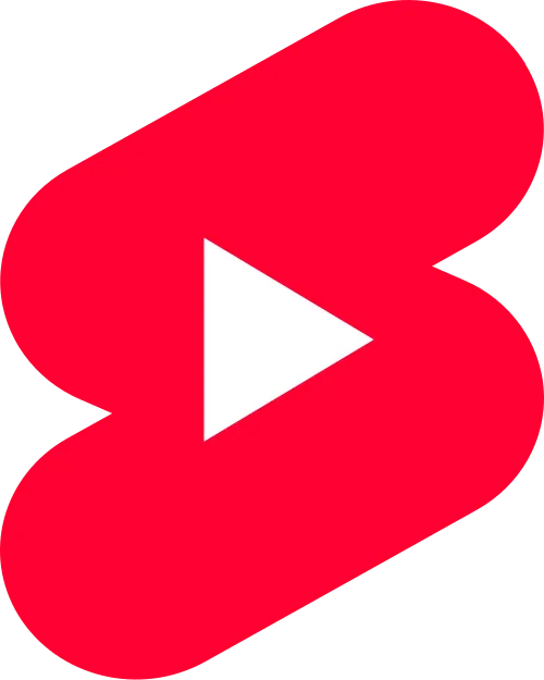 Logo officiel de YouTube Shorts