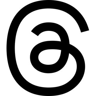 Logo de l'application Threads de Meta