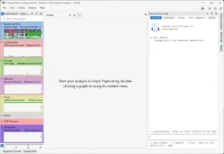 Fenetre de Windows Performance Analyzer avec le panneau GitHub Copilot CLI ouvert a droite