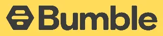 Logo officiel de l'application de rencontres Bumble