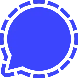 Logo officiel de la messagerie Signal