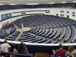 Hémicycle du Parlement européen à Strasbourg
