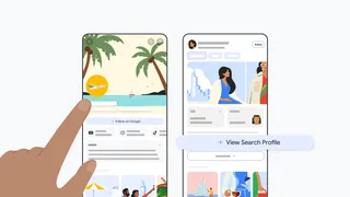 Page Search profiles d'un créateur dans Google Search