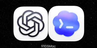 Les logos ChatGPT et Codex d'OpenAI sur fond étoilé