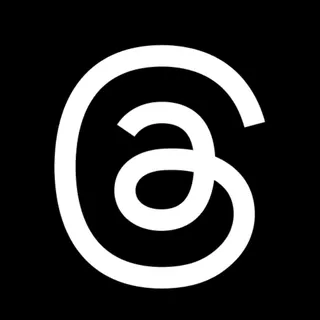 Logo de l'application Threads de Meta