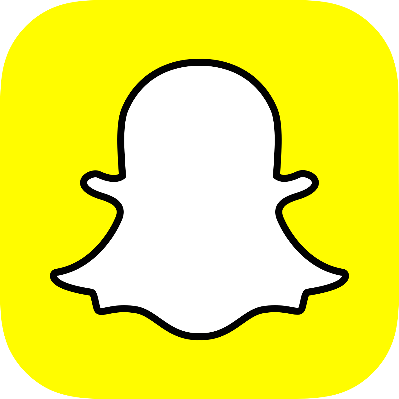 Logo de l'application Snapchat